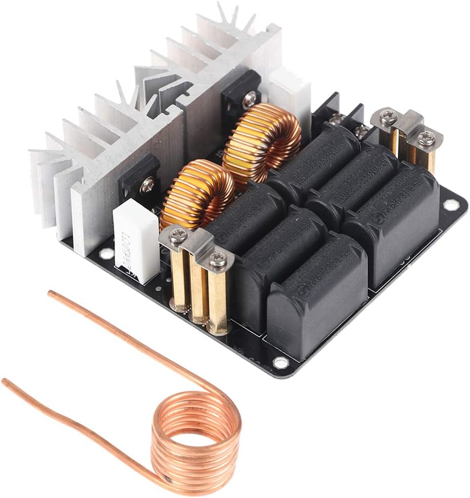 Electrical Equipment \u0026 Supplies 2000W ZVS Induction Heating Board Module  Driver Heater Tesla Coil Fan M410B QL Electronic Components \u0026 Semiconductors