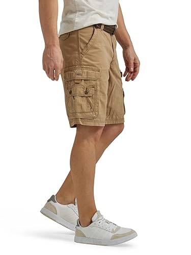 Lee Big Tall Dungarees Belted Wyoming Cargo Short, Bronze, 46 in