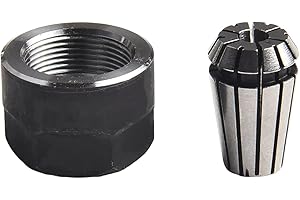 Precision ER11 Collet Chuck and Nut Set for CNC Milling Engraving Machine Wide Range of Chisette Options (4mm)