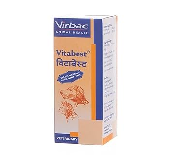 Pawzone Virbac Vitabest Natural Vitamin Supplement For Dogs 150Ml