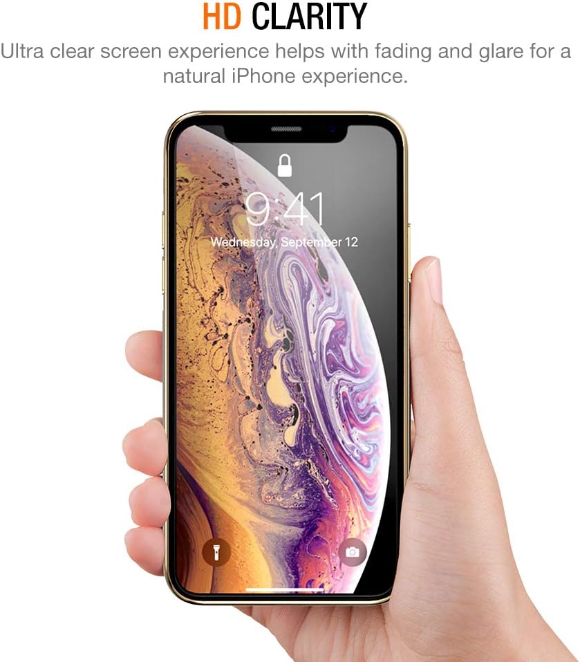 Trianium (3 Packs) Screen Protector Designed for Apple iPhone 11 Pro Max, iPhone XS Max (6.5" 2018) Premium HD Clarity 0.25mm Tempered Glass Screen Protector Easy Installation Alignment Case (3-Pack)
