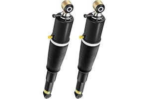 Nifeida 2PCS Rear Air Suspension Shocks Absorber Struts fit for 02-14 Cadillac Escalade, 07-13 Avalanche, 03-06 Avalanche 1500, 00-13 Suburban 1500, 00-14 Tahoe,GMC Yukon 25979391 25979393 19302786