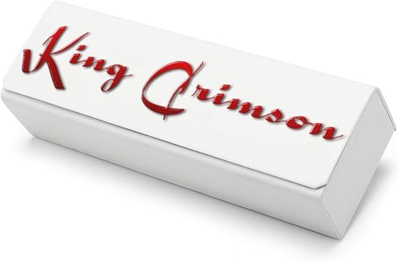 Amazon King Crimson キング クリムゾン 眼鏡ケース メガネケース 革風 サングラスケース ファッション小物 おしゃれ 軽量 丈夫な 眼鏡小物 女性メンズ用マグネット式 眼鏡小物 通販