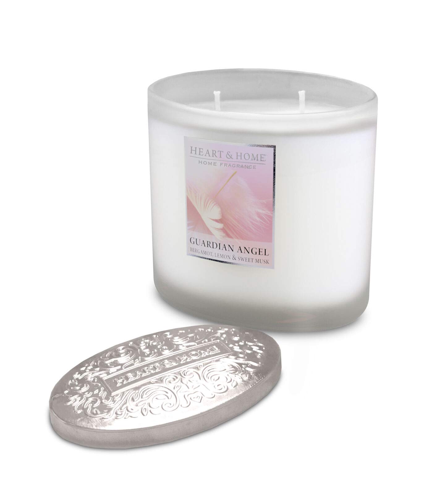 Heart & Home Twin Wick Ellipse Candle - Guardian Angel