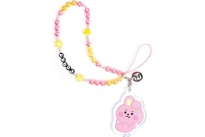 iFace LINE FRIENDS BT21 BABY Beaded Wristlet Universal Charm Strap - Wrist Strap for Cell Phone Camera Keys AirPods