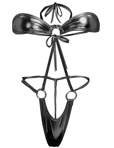Yevin Sexy Latex Wet Look Lingerie for Women One Piece Exoctic Dancer Wear in Saudi Arabia | Whizz Lingerie Sets Yevin Sexy Latex Wet Look Lingerie for Women One Piece Exoctic Dancer Wear in Saudi Arabia | Whizz Lingerie Sets