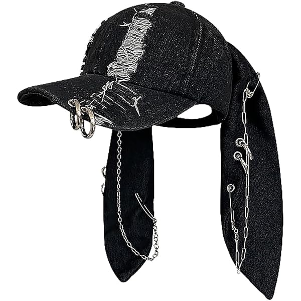 Amazon.com: WUODHTW with Ears Y2k Grunge Metal Iron Ring 