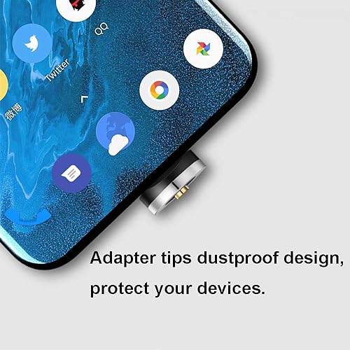 TOPK Magnetic Charging Cable 4-Pack [3ft/3ft/6ft/6ft] in Nylon