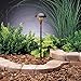 15323AZT Eclipse 1LT Incandescent/LED Hybrid LV Landscape Path & Spread Light, Textured Architectural Bronze Finish