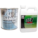 KBS Coatings 8404 DiamondFinish Watercolor Clear Coat (1 Quart) and 6400 Thinner (1 Quart)