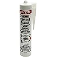 Loctite Sealant, Black RTV 598, Silicone, 300 ml Cartridge, Each