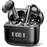 SKIUDCT Ai Translation Earbuds Real Time with Audio and Video Calls, 3-in-1 Buletooth 5.4 Translator Earbuds with 6 Translation Modes/164 Languages/No Subscription Required, 48H Headphones Translator
