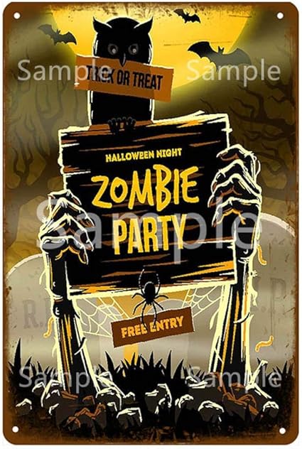 WE No Hay baño público Letrero de Metal No Fumar No Cazar Vintage