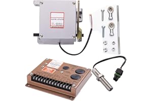 Knowtek ADC225-12V Actuator + Governor ESD5500E + Magnetic Pickup Sensor MPU 3034572 for Generator 1 Set Actuator ADC225-12