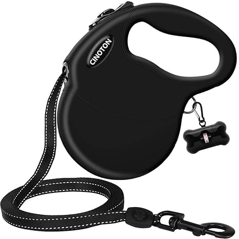 CINOTON Groß Roll-Leine,5m,50kg,16 ft,Hundeleine