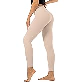 KEEPFAST High Waisted Leggings for Women with Pockets-Tummy Control Workout Yoga Pants for Lounge Workout Athletic Running