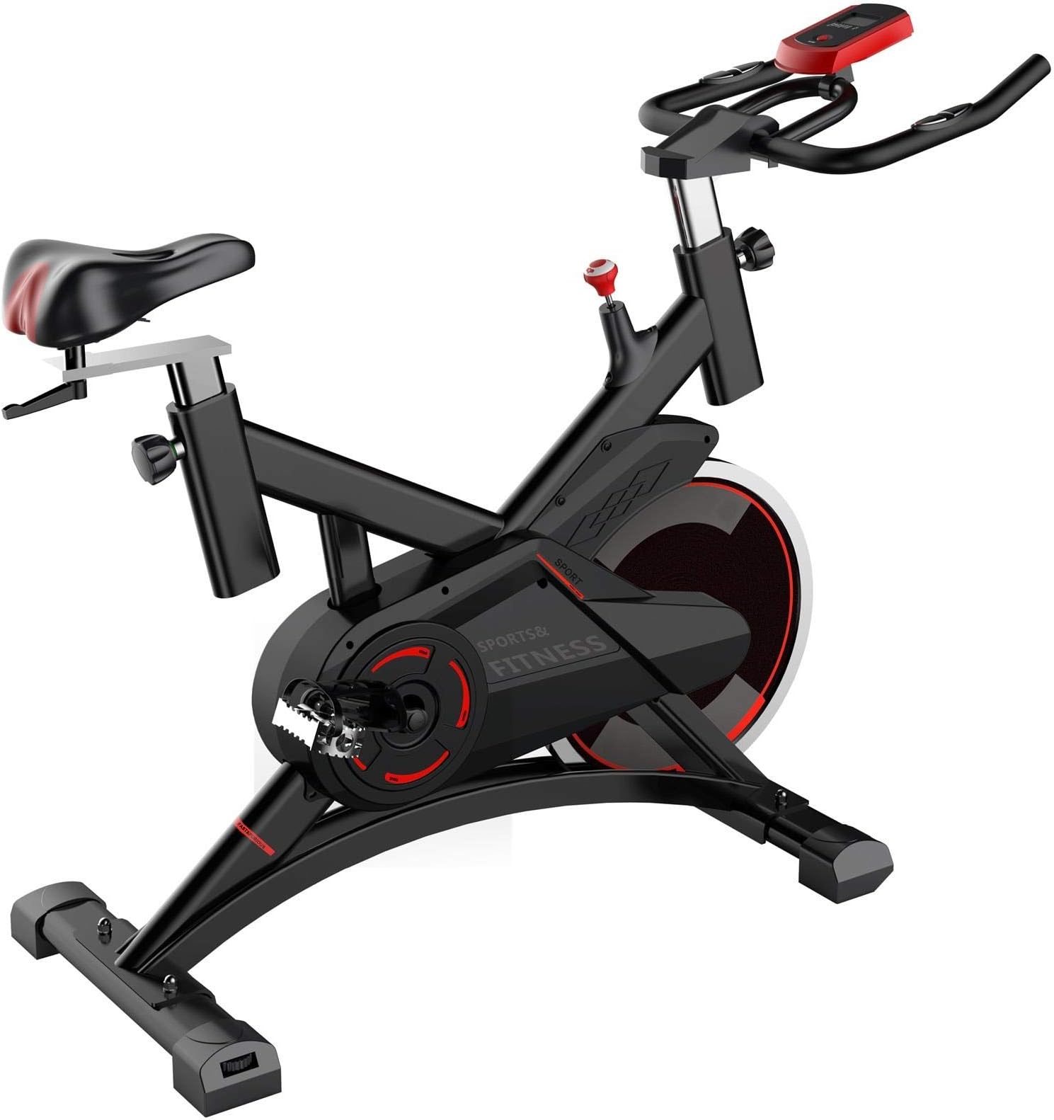 Gr8 Fitness Indoor Spin Bike Aerobic Exercise Indoor Home Training Cardio Gym Spinning Cycling Cycle Machine Led Monitor