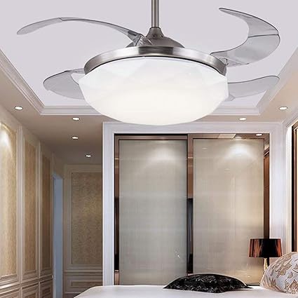 Amazon Com Chuanhan Ceiling Fan Light Chandelier Lightings Led