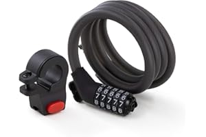 SEGWAY-NINEBOT Segway Ninebot Password Cable Lock for Bikes and Scooters, Black
