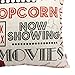 Queenie - 2 Pcs Meaningful English Writing Inspirational Words Quotable Quotes Decorative Pillowcase Cushion Cover for Sofa Throw Pillow Case 18 X 18 Inch 45 X 45 Centimeter (2, Movie Time)