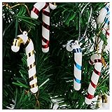 christmas tree decorations and ornaments candy cane