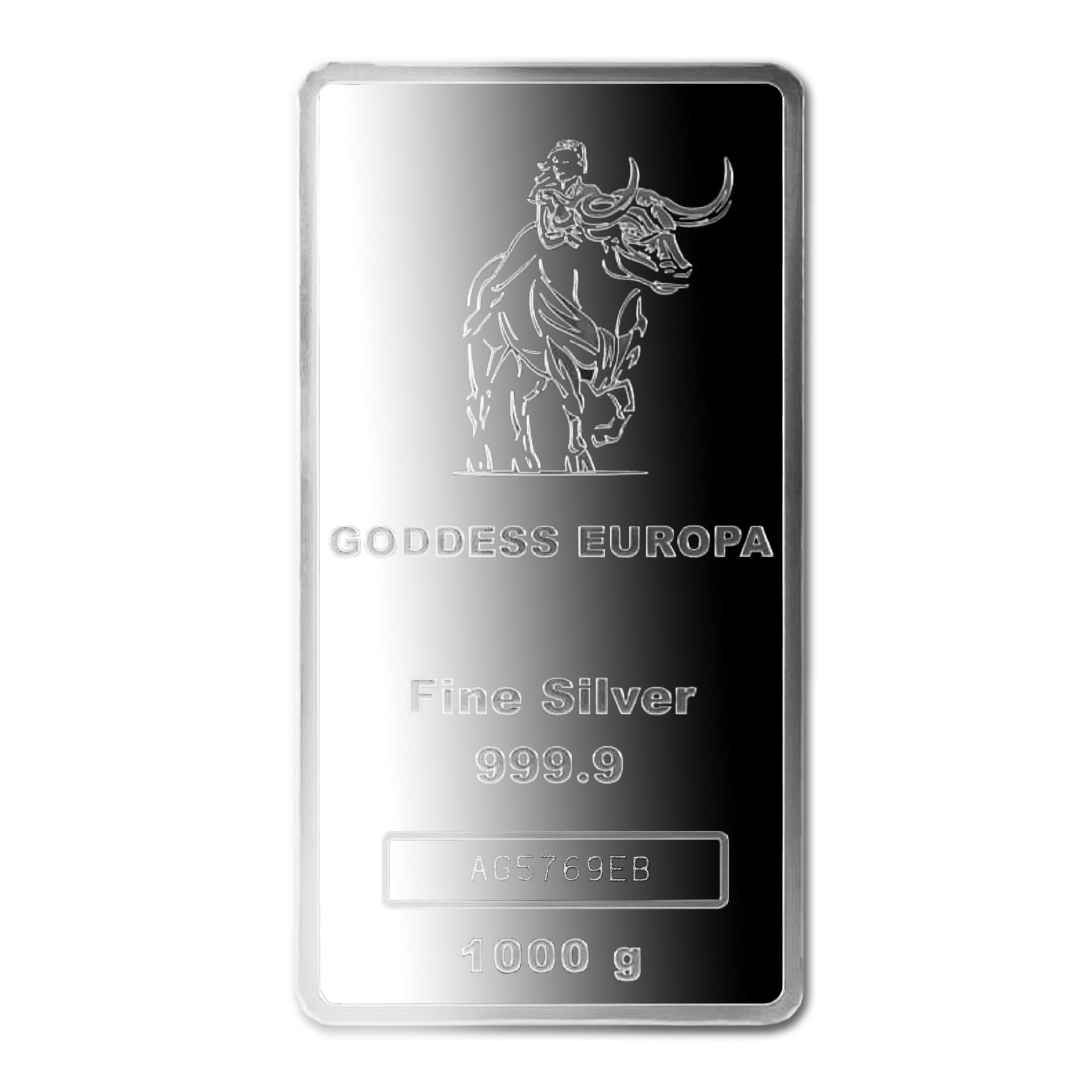 2022-1 kilo Tokelauan Silver Goddess Europa Bar Coin Brilliant Uncirculated with Original Mint Box Packaging & Certificate of Authenticity $50 Seller BU
