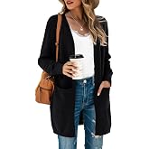 TASAMO Cardigan Sweaters for Women Fall Fashion Outfits with Pockets | Long Sleeve Outerwear, Pockets, Winter Going Out Jackets, Holiday Sweater