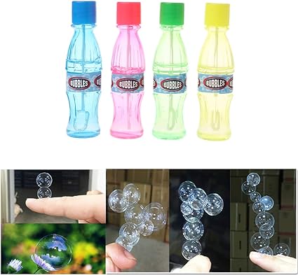 yuanhaourty Super Magic Bubble Soap Bottles Bubbles Blower Magic Toy Wedding Birthday Party Favors Bubbles Maker Kids Outdoor