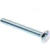 Prime-Line 9063058 Carriage Bolts, 5/16 in.-18 X 3 in., A307 Grade A Zinc Plated Steel (50 Pack)