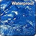 9' x 12' - Tent Shelter Tarp Cover Waterproof Tarpaulin Plastic Tarp Protection Sheet for Contractors, Campers, Painters, Farmers, Boats, Motorcycles, Hay Bales - Hercules Tarp - Blue/Silver
