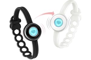 TOTWOO Long Distance Touch Bracelets for Couples-Candy Collection, Vibration & Light up for Love -Pair of Couples Bracelets |Unique Long Distance Relationship Gifts for Girlfriend