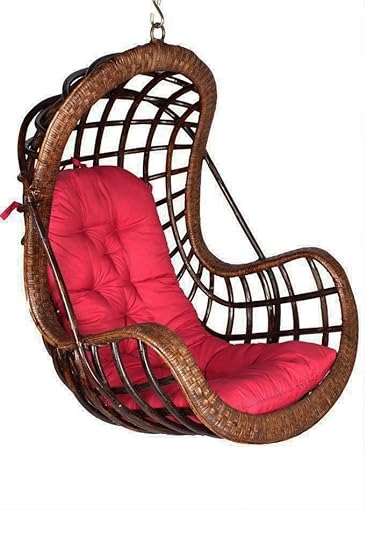 IRA Rattan Modest Swing Chair.