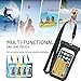 Mpow Waterproof Phone Pouch, IPX8 Universal Waterproof Case Underwater Dry Bag 4-Pack Compatible for iPhone XS Max/XS/XR/X/8, Galaxy S9/S9P/S8/Note 9/8, Google/HTC up to 6.5