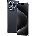 A15 PROMAX Unlocked Android Phone 8-core Android 13 Phone8GB+256GB Cell Phone 24MP+50MP Camera Pixels 6800mAh Battery for Extended Standby 7inch HD Screen Mobile Phone 5G Dual SIM (Titanium Deep Blue)