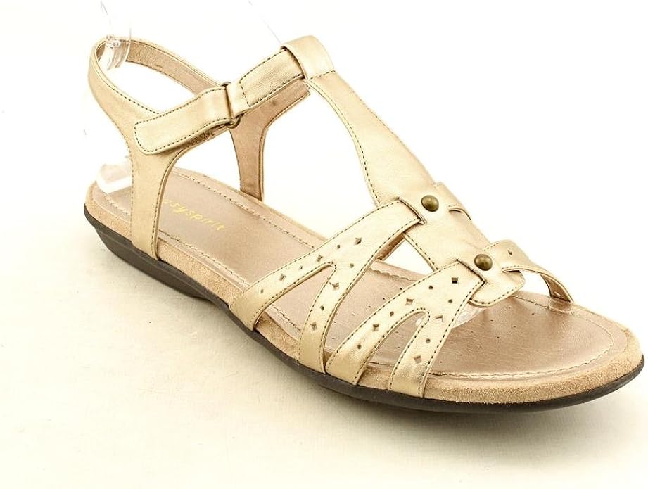 easy spirit gold sandals