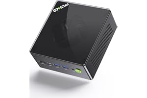 GMKtec Gaming Mini PC AMD 8845HS (Beat 8745HS, 5.1GHz) 2TB PCIe 4.0 SSD 32GB DDR5 Dual Intel i226V NIC/Oculink Port/USB-C 4 * 2/ HDMI 2.1 DP2.1/ Radeon 780M K8PLUS