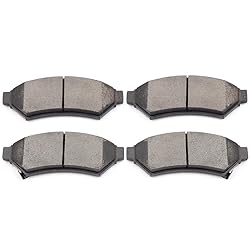 cciyu D1075 Front Ceramic Disc Brake Pads Kit For