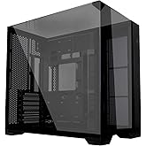 Lian Li O11 Vision Compact Black-Steel-Tempered Glass ATX Mid Tower Computer Case-Back Connect Support-O11VPX