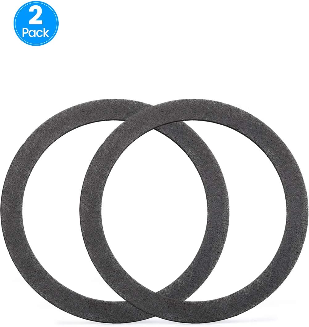 KONE Strainer Gasket Seal Ring, 2 Pack Rubber Gray Washer Fits For 31/