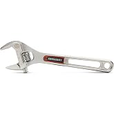 Crescent 8" Chrome Adjustable Wrench with Quick-Fit-Jaw | AC38VS