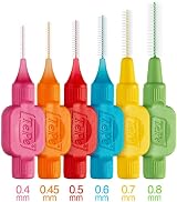 TePe Mixed Pack Interdental Brushes 12 Pack Long Handle Pre-Angled view 3
