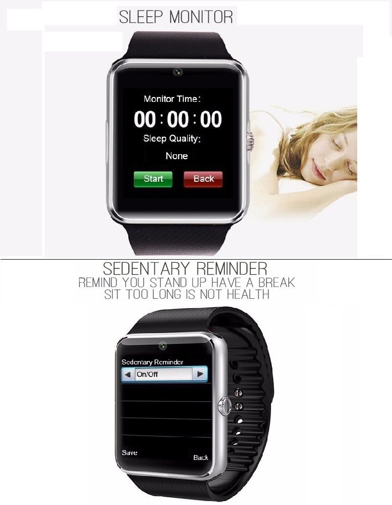 YinoSino GT08 Smart Watch / Reloj inteligente GT08 ...