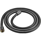 BRIGHT SHOWERS Shower Hose For Hand Held Shower Heads, 79 Inches Cord Extra Long Stainless Steel Hand Shower Hose, Ultra-Flex