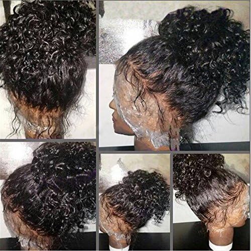 Rishang Hair Brazilian Full Lace Human Hair Wigs For Black Women Deep Curly Front Lace Wigs With Baby Hair Glueless Lace Front Human Hair Wig