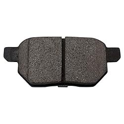 TRQ Rear Posi Ceramic Brake Pad Kit Set for
