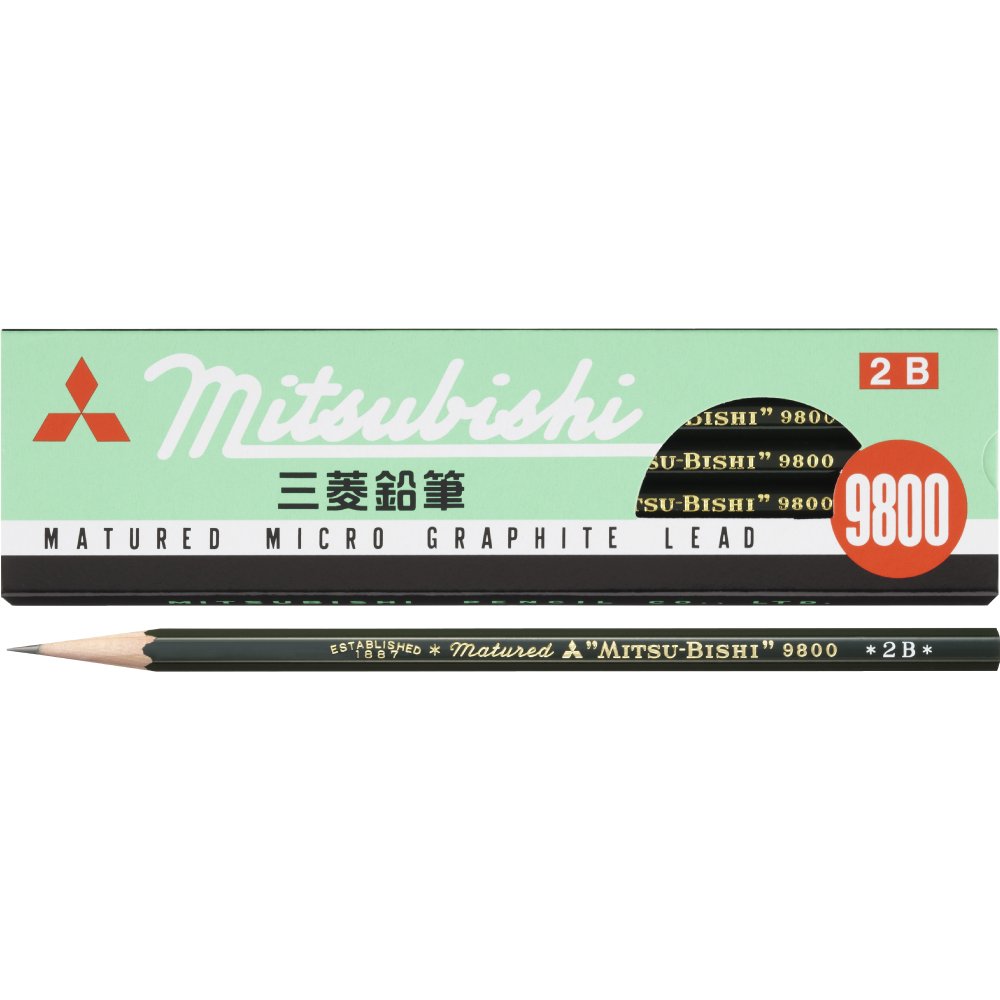 Mitsubishi Pencil pencil Uni 9800 office K98002B by "Mitsubishi Pencil Co., Ltd."