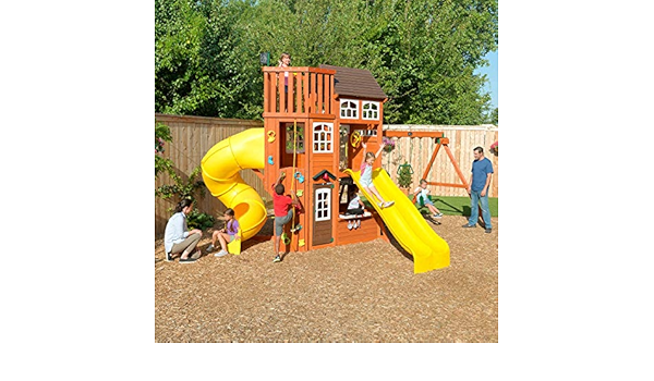 cedar summit by kidkraft lookout extreme playset
