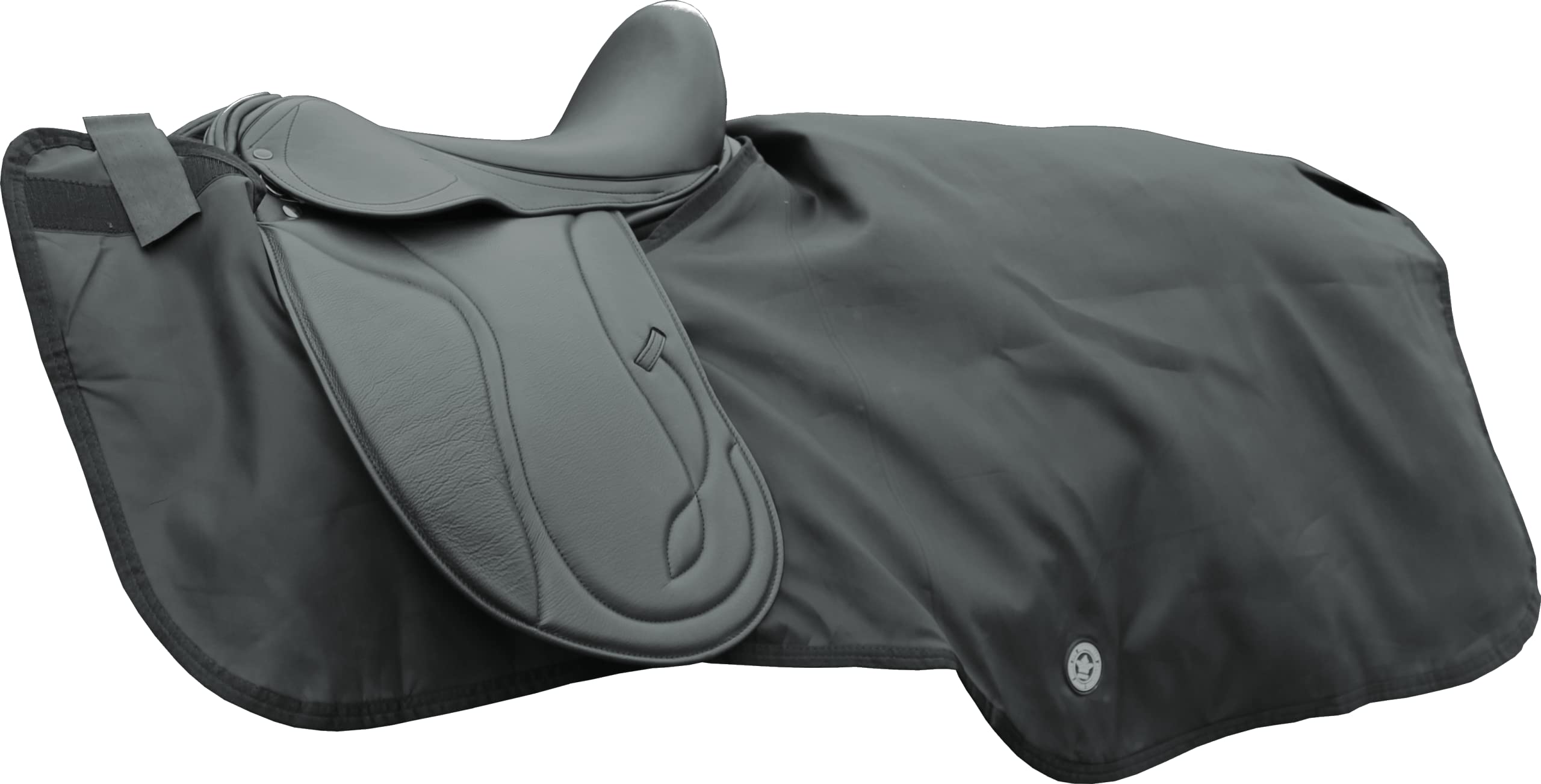 PFIFF 100247-60 Riding Cover for Full- and Warm-Blooded Horses Black