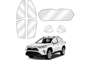 Canvcle Sunshades for 2013-2018 Toyota RAV4 Accessories Sun Shade Side Rear Window Shade Cover Sun Visor Shield Privacy Protection for Camping Keep Vehicle Cool Black 7PCS