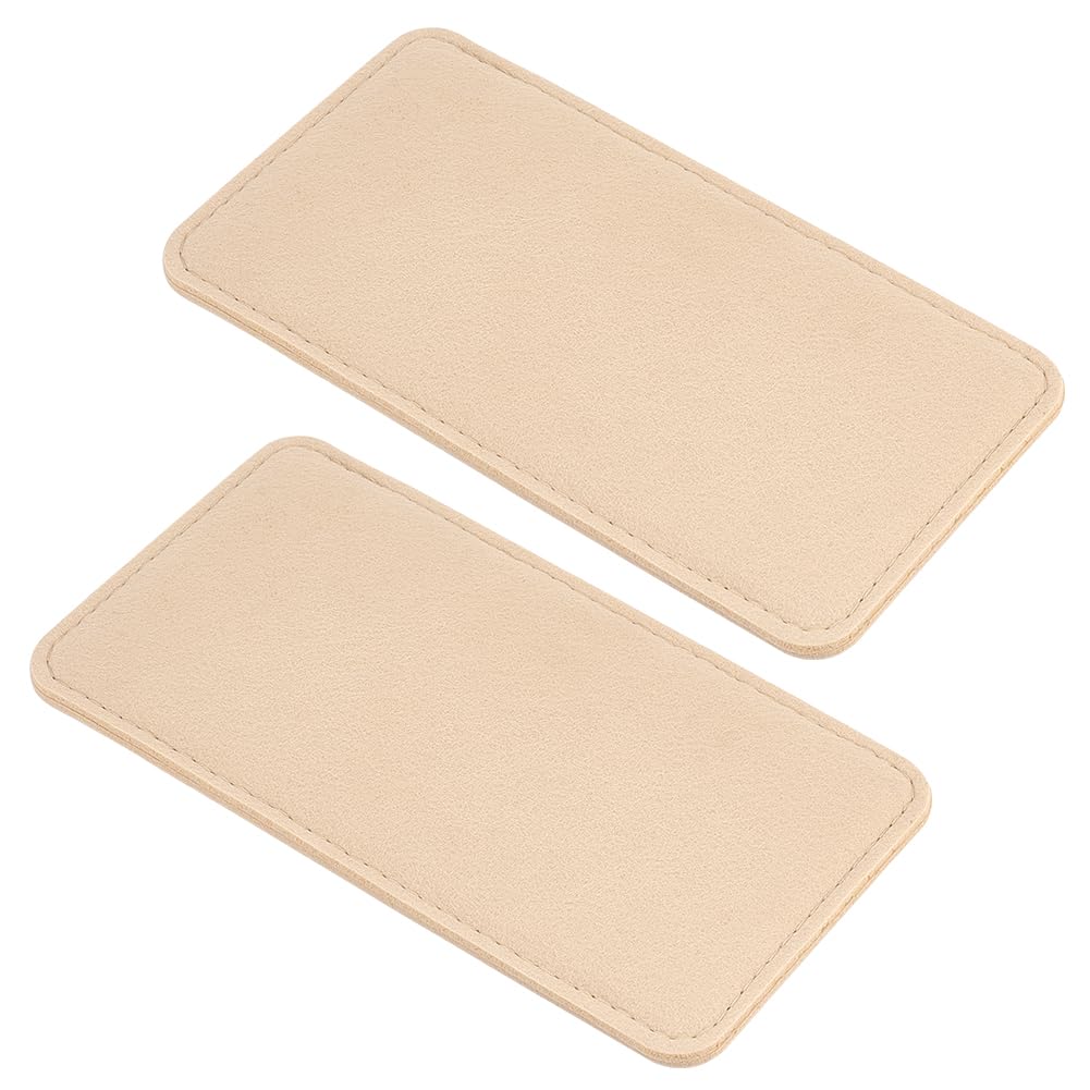 PH PandaHall 2pcs Felt Bag Base Shaper, 9x4.9'' Insert Bag Bottom Beige Purse Bottoms Rectangle Bag Liner Board Bags Bottom Shaper for Handbag Tote Leather Bags Backpack Cosmetic Travel, 8mm Thick